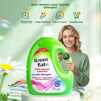 Deterjen Pakaian Green Umbrella 400kg Kemasan Drum Busa Rendah Mudah Dibilas Aroma Bunga Menghilangkan Noda Membandel Melembutkan Pakaian