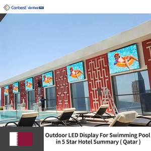 Canbest cửa hàng phía trước mở dẫn Màn hình hiển thị bảng điều khiển, SMD 4mm ngoài trời P4 ecran pantalla dẫn biển quảng cáo Đăng - Product Image 3