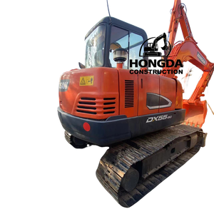 รถขุด DX55ขนาดเล็ก Doosan 55แบรนด์เกาหลีมือสอง5.5TON ขุดขนาดเล็ก - Product Image 1