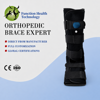Botte orthopédique à air pour la rééducation des pieds cassés, chaussure chirurgicale avec chambre à air gonflable, déambulateur médical pour hommes et femmes