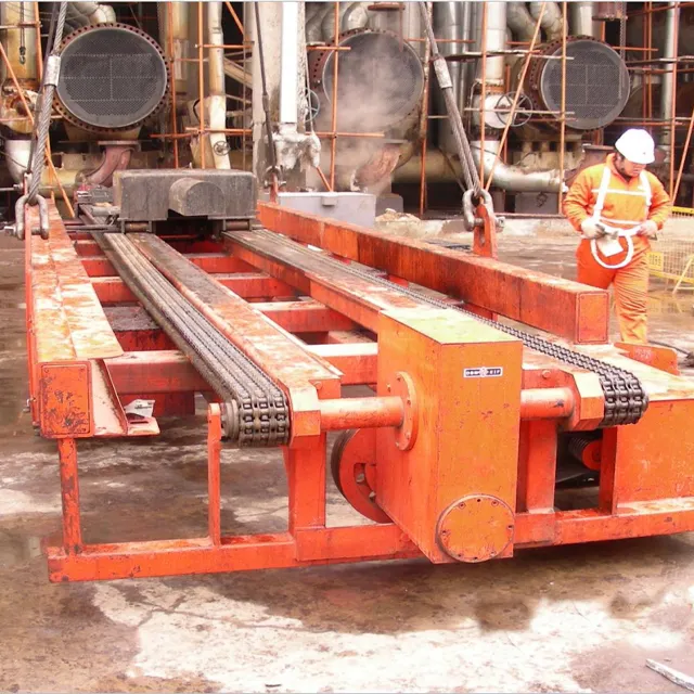 China manufacturer ariel bundle puller bundle extractor for heat exchanger model SD220-12D 65 ton max. force 12m pipe length