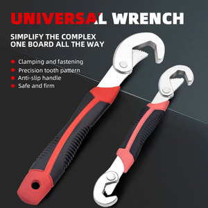 Factory Direct Riley Brand 8-10 Inch Adjustable Metric Large Open <strong>Tube</strong> Flexible Dual-Purpose <strong>Wrench</strong> Alloy Material - Product Image 2