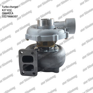 K27 H1C Turbo chargeur OM442LA 53279886507 adapté aux pièces de moteur <span class=keywords><strong>Liebherr</strong></span> - Product Image 1