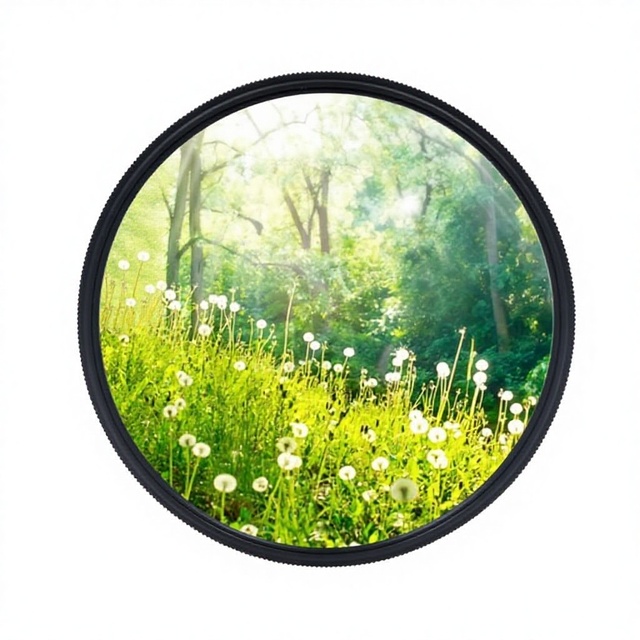 Thin-Frame Aluminum Alloy Glass UV Filter Set for Mirrorless and DSLR Cameras-Multi-Size Colorful Lens Protector