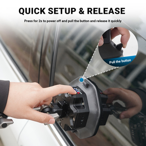 YUANYUJINGMI Ventosa Eléctrica <span class=keywords><strong>de</strong></span> 6 Pulgadas para DJI OSMO Pocket 3/Insta360, Soporte <span class=keywords><strong>de</strong></span> Bomba <span class=keywords><strong>de</strong></span> <span class=keywords><strong>Aire</strong></span> Eléctrica Portátil para Cámaras <span class=keywords><strong>de</strong></span> Acción iPhone - Product Image 4