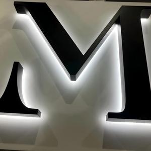 Tùy Chỉnh 3D Dấu Hiệu LED Backlit Thư Logo Chiếu Sáng Biểu Tượng Kinh Doanh Dấu Hiệu Ngoài Trời 3D Logo Backlit Thư Tùy Chỉnh LED Dấu Hiệu Cho Doanh Nghiệp - Product Image 3