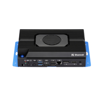 Mini PC Pare-feu I3 12e Génération 1215U 6C 8T avec 6 ports Ethernet Gigabit Intel I226V et 2 ports SFP+ 10 Gbit/s, double affichage pour la sécurité et la passerelle réseau