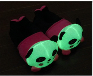 Hi <span class=keywords><strong>viz</strong></span>-peluches luminosos de seguridad para niños, animales de felpa, telas que brillan en <span class=keywords><strong>la</strong></span> oscuridad, tapicería de Navidad, tela de poliéster - Product Image 3