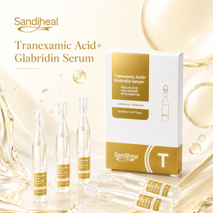 Sérum facial premium à l'hyaluronate de sodium biologique, hydratation intense, réduction des rides, réparation de la barrière cutanée, végan, sans parabène, OEM Priv - Product Image 3