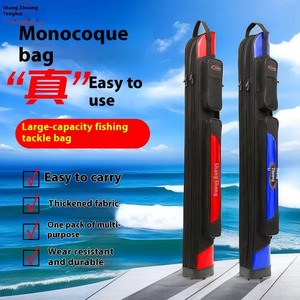 Single-Layer & Double-Layer Hard Shell Waterproof <b>Fishing</b> <b>Rod</b> Bag <b>Fishing</b> Gear & Platform Bag Backpack <b>Fishing</b> - Product Image 5