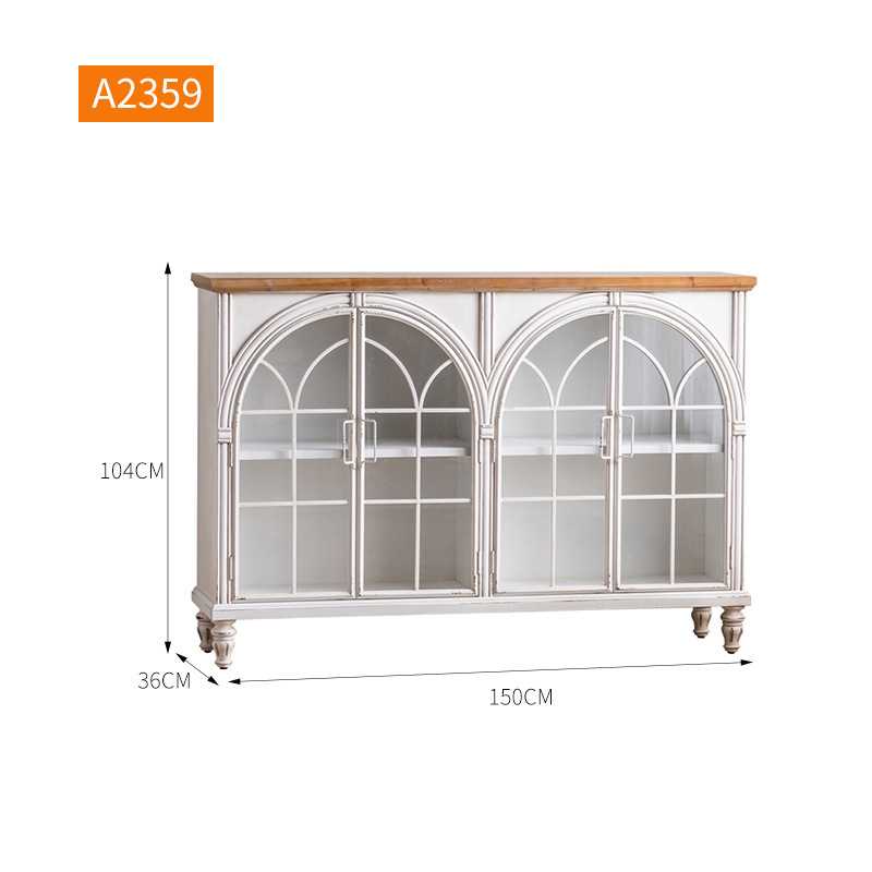 Four-door entryway cabinet - A2359 (non-distressed)