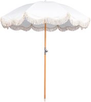 Tissu Oxford imperméable à l'eau Glands Parasols Forme rectangulaire extérieure pour piscine Jardin Salle à manger Utilisation Patio Parapluie