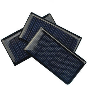 Panel solar flexible de 68x37mm 5.5V 50mA para juguetes DIY y luces de jardín - Product Image 1