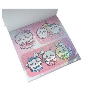 Autocollant de dessin animé Sanrio tendance, cet autocollant <span class=keywords><strong>laser</strong></span> scintillant japonais Chikawa a été découpé en film, autocollant pour enfants, dérivé de livre d'autocollants - Product Image 6