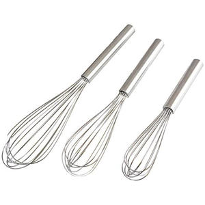 Fouet manuel en acier inoxydable durable pour la vente en gros – Mélangeur à œufs et crème, batteur à sauce - Product Image 1