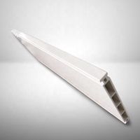 Profilé extrudé en PVC rigide multifonction nouveau modèle pour l'extrusion de plastique sur mesure en extérieur