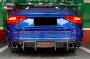 Diffuseur en Fiber de carbone S5 B8 pour Audi S5 B8 avec lumière Style <span class=keywords><strong>KB</strong></span> pour diffuseur Audi S5 B8 diffuseur 2008 <span class=keywords><strong>2009</strong></span> 2010 2011 - Product Image 5