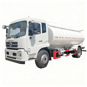 Camión Cisterna de Leche de 12 CBM, Camión de Almacenamiento y Transporte de Leche Dongfeng Equipado con un Tanque de Acero Inoxidable para Mantener la Leche Fresca - Product Image 1