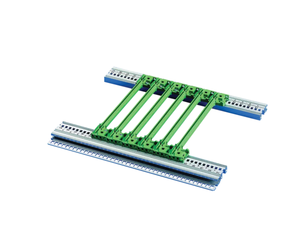 Zstc รางไกด์ C-BOX Schroff พร้อมการเข้ารหัสสำหรับ CompactPCI/ VME64x, Offset 0.1 ", 220มม., สีเขียว, <span class=keywords><strong>spq</strong></span> 50 64560-072 - Product Image 4