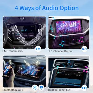 Fábrica 9 pulgadas <span class=keywords><strong>Android</strong></span> 2 Din coche para REPRODUCTOR DE DVD tablero navegación GPS Carplay LCD pantalla táctil estéreo Multimedia 2GB 64GB - Product Image 4