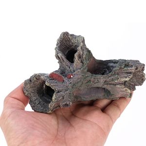 <span class=keywords><strong>Levana</strong></span> Ornement paysager d'aquarium en résine écologique, abri pour poissons et crevettes, en forme de souche, boîte en carton - Product Image 1
