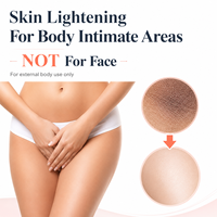 Krim Pemutih Kulit untuk Ketiak Gelap, Lutut, Siku, Paha Bagian Dalam, Garis Bikini, Krim Pemutih Area Ketiak