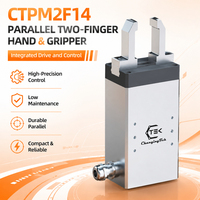Pince parallèle électrique industrielle servo-électrique CTPM2F14 avec PLC et pompe pour la logistique, le tri et la manutention de matériaux sur convoyeurs