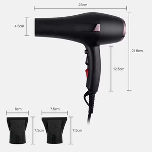Secador de Pelo Profesional de 2400W para Salón, Compacto, de Alta Tecnología, con Función Iónica, Difusor Iónico, Boquilla de Plástico, Ideal para Viajes - Product Image 3