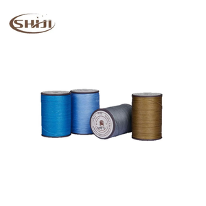 Fil de réparation de <span class=keywords><strong>voile</strong></span> fiable de l'usine SHIJI, fabriqué à partir de matériaux de qualité supérieure, assure des réparations durables, fil ciré pour cuir, imperméable - Product Image 1