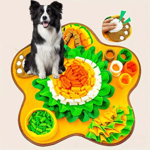 <strong>Snuffle</strong> <strong>Mat</strong> Interactive Dog Toy for Small Large Dogs, Slow Feeder Foraging <strong>Mat</strong>, Anti-Anxiety Boredom Training <strong>Mat</strong> for Cats Pets - Product Image 3
