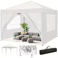 Tente d'exposition sportive portable en PVC pliable pour l'extérieur, 3x3m, 3x6m, 10x20ft, avec impression de logo personnalisé sur les parois latérales, imperméable