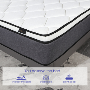 Giường Đơn Nén Ngủ Ban Đêm Giường Đôi Đệm Xốp Hoạt Tính Đệm Ngủ Lò Xo Giảm Giá - Product Image 5