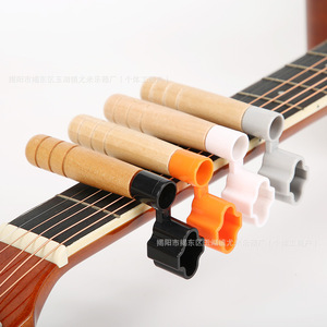 Wooden Handle Winding Guitar Tuner Knob For Acoustic Folk Guitar <b>String</b> Changing Tool Practical Musical Instrument Accessory - Product Image 2