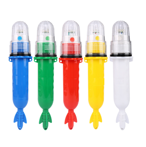 Süper kalite IP68 anma LED balıkçılık sinyal ışıkları yeşil/mavi/sarı yüzer balık lamba - Product Image 4