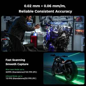 Escáner 3D Creality Sermoon P1, Portátil, Tres Modos, Láser Azul, Infrarrojo, Pantalla Táctil de 6 Pulgadas, Compatible con PC Independiente - Product Image 5