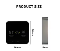 Lecteur de carte à puce NFC ID IC 125Khz 1D 2D QR Code Scan RFID QR Code Reader Interface USB sans contact Lecteur de carte de bureau