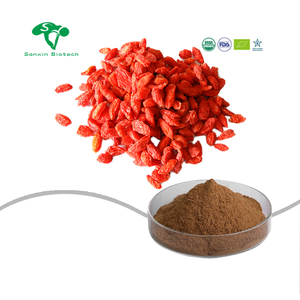 Yüksek kaliteli organik bitkisel özü tozu toplu organik kurt üzümü özü Wolfberry polisakkarit - Product Image 1