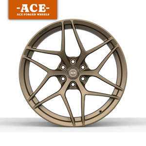 Jantes en alliage d'aluminium chromé forgé monobloc Deep Concave CF WHEELS 16 18 20 22 pouces pour Jeep Corvette Cadillac BMW - Product Image 1