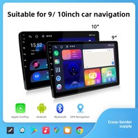 Système de navigation automobile Android universel transfrontalier 9 pouces 10 pouces avec écran IPS pour l'interconnexion multimédia Android OS