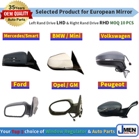 Jmen – rétroviseur pour AUDI A1, S1, A2, A3, S3, A4, S4, ABT, allemand, personnalisé, européen, rétroviseur et rétroviseur latéral, porte de voiture, pièces de rechange