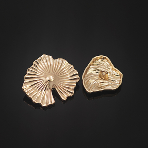 Boutons personnalisés fabriqués sur mesure, forme irrégulière, coquillage, conque, étoile de mer, forme spéciale, en alliage de zinc, avec logo personnalisé. - Product Image 6