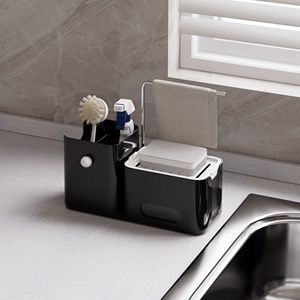 Dispensador de jabón de mano negro Manual personalizado de 500ml, bomba de plástico moderna para cocina, <span class=keywords><strong>hotel</strong></span>, uso público y baño - Product Image 6