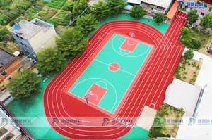 Suelo de cancha de baloncesto sintético acrílico de superficie dura Popular INOLP Venta caliente China Playgrounds lugares - Product Image 3