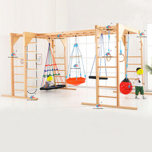 Terapi Autisme anak-anak, peralatan olahraga anak-anak berbentuk U papan ayun kayu lapis terapi sensorik ayunan autisme terapi sensorik obral pekerjaan - Product Image 6