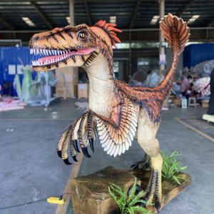 Fournisseur de Dinosaurios Exposition réaliste de dinosaures artificiels vivants Animatronics <span class=keywords><strong>Velociraptor</strong></span> grandeur nature dans le parc <span class=keywords><strong>Jurassic</strong></span> <span class=keywords><strong>World</strong></span> - Product Image 4