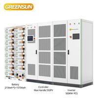 Système de stockage d'énergie par batterie (ESS) BESS 1MWH 2MWH 4MWH avec onduleur PCS 500KW 1MW 2MW, batterie solaire au lithium
