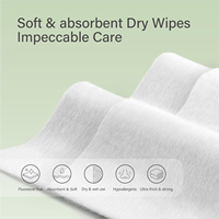 Papier toilette humide ultra-doux et portable Unifree, prix d'usine, jetable dans les toilettes, pour les soins personnels quotidiens