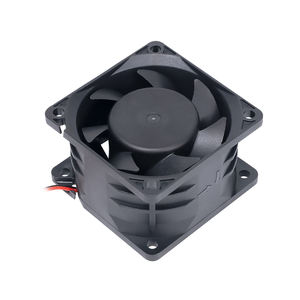 Ventilador de alta velocidade 6000 RPM 60mm Refrigeração Eficiente do Refrigerador do Fluxo Axial 6038 Brushless EC Blower Electric DC 12V 24V Plástico OEM/ODM - Product Image 4