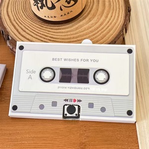 بطاقة معايدة صغيرة مبتكرة لتسجيل الصوت مخصص بأعياد الميلاد السعيد تسجيل صوتي بطاقة معايدة - Product Image 3