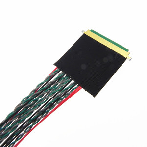 Kabel Koaksial Mikro LVDS 40Pin 0.5mm 20455 Anti-Gangguan Twisted Pair dengan Ujung Terbuka untuk Layar LCD Sentuh Industri Tertanam - Product Image 2